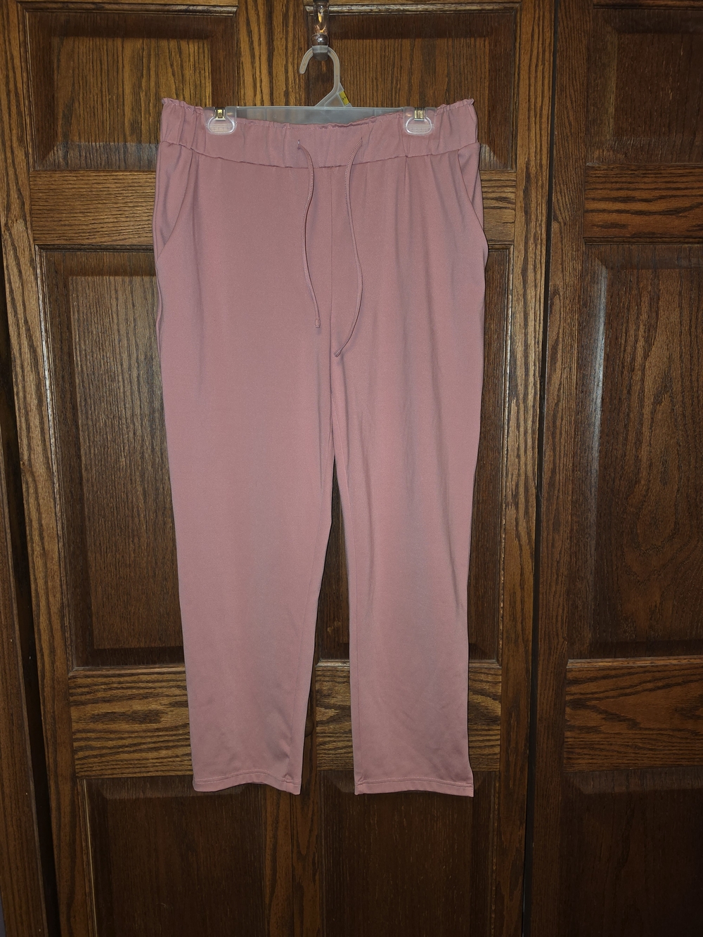 Rachel Zoe Men's Dusty Rose Jogger Pants